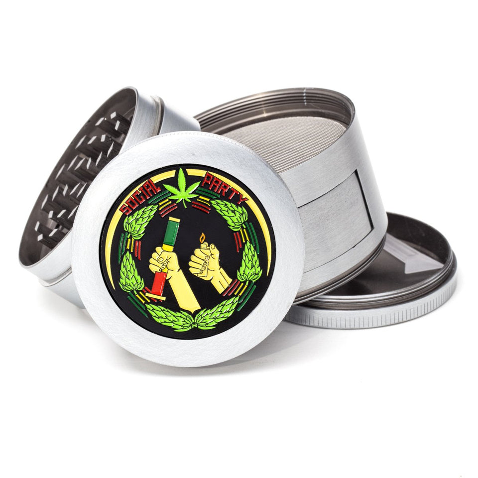 PUCKER GNASH Social Party Dry Herb Grinder