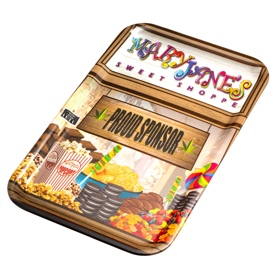 PUCKER ROLLIN BUDZ Mary Janes Sweet Shoppe Rolling Tray