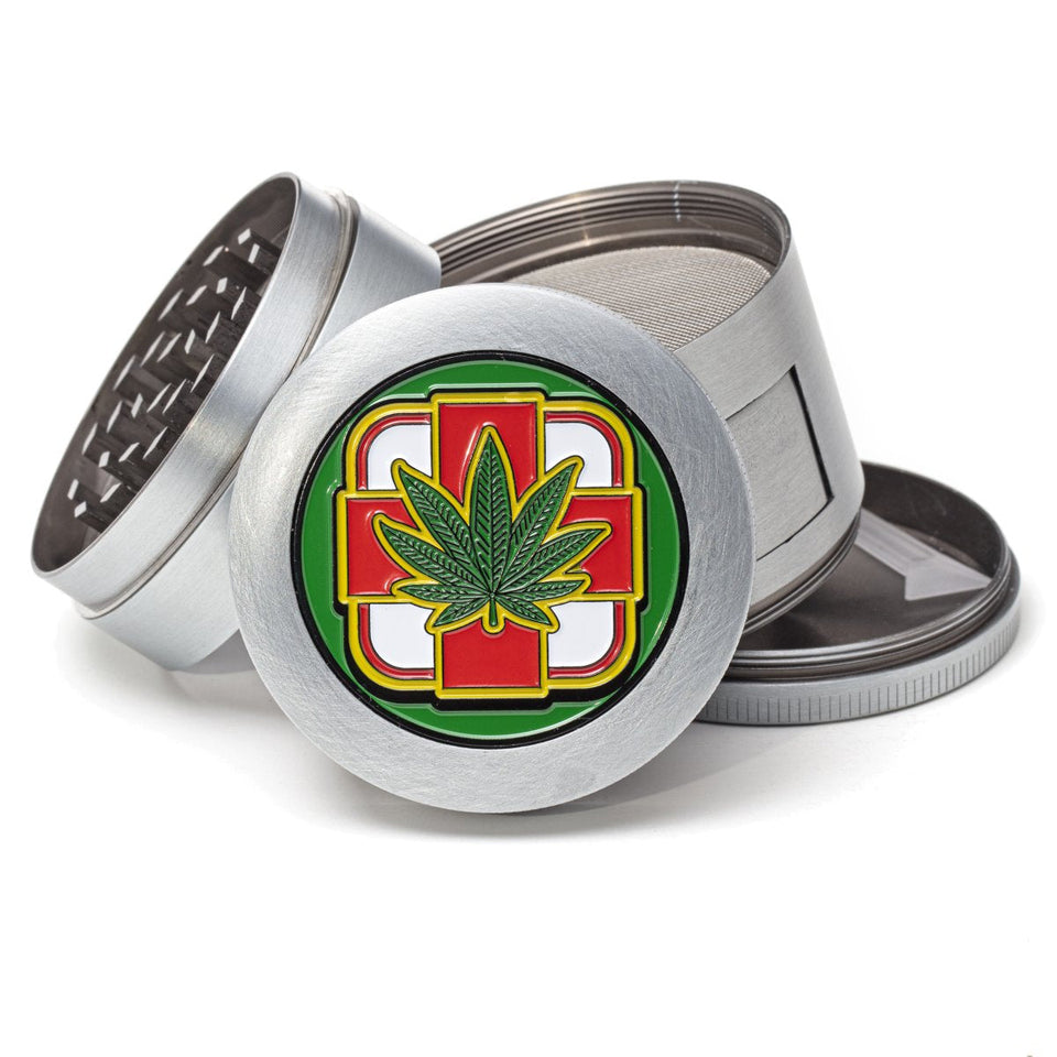 PUCKER GNASH Medical Cross Dry Herb Grinder