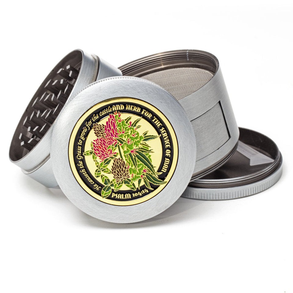 PUCKER GNASH Psalm Dry Herb  Grinder