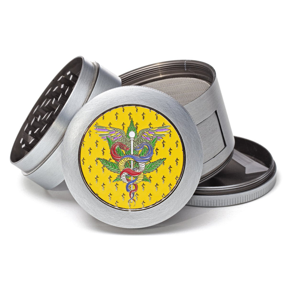 PUCKER GNASH Caduceus Herb Grinder