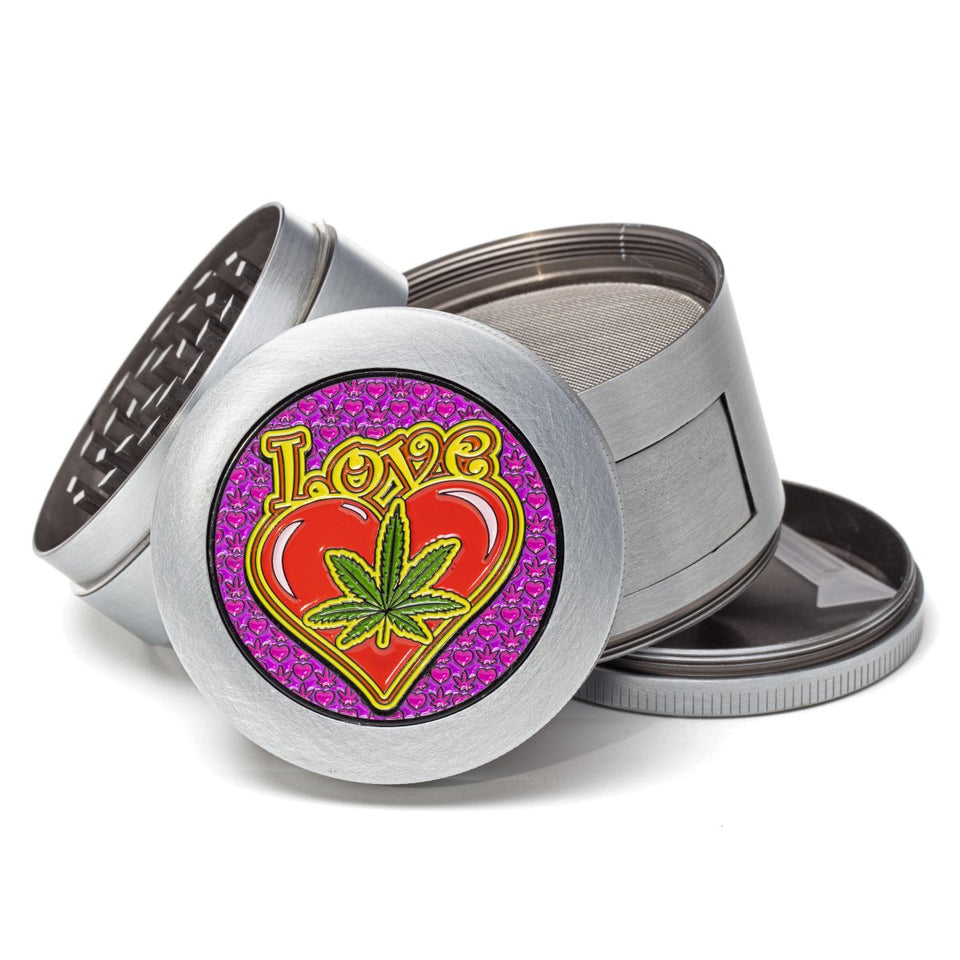 PUCKER GNASH Love Dry Herb Grinder