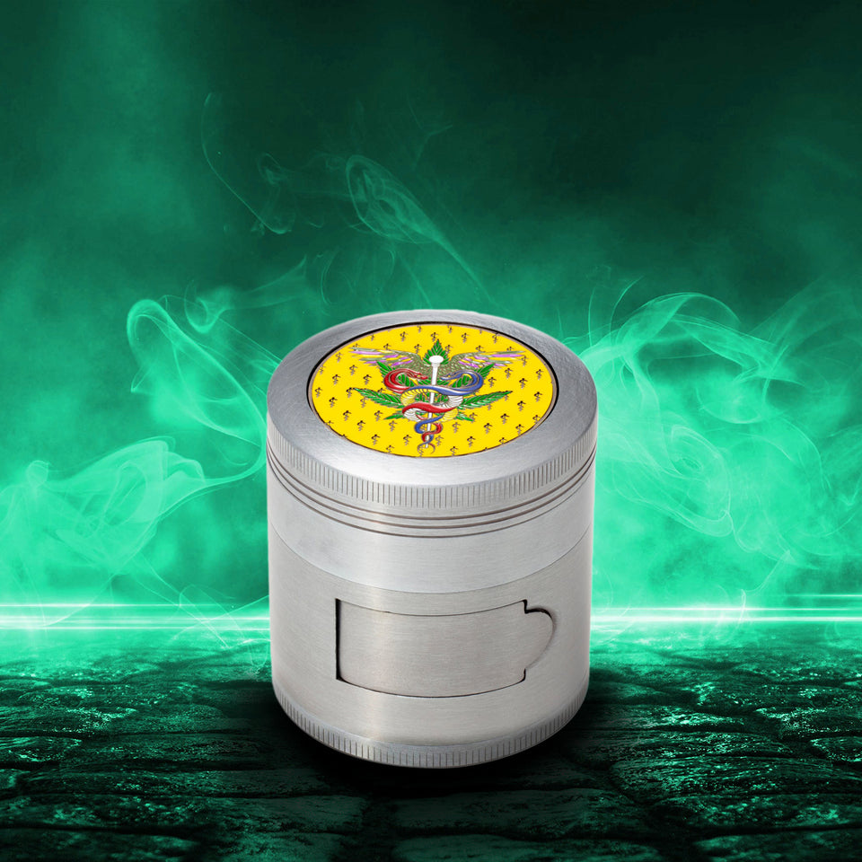 PUCKER GNASH Caduceus Herb Grinder