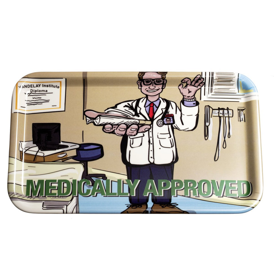 PUCKER ROLLIN BUDZ Medically Approved Rolling Tray
