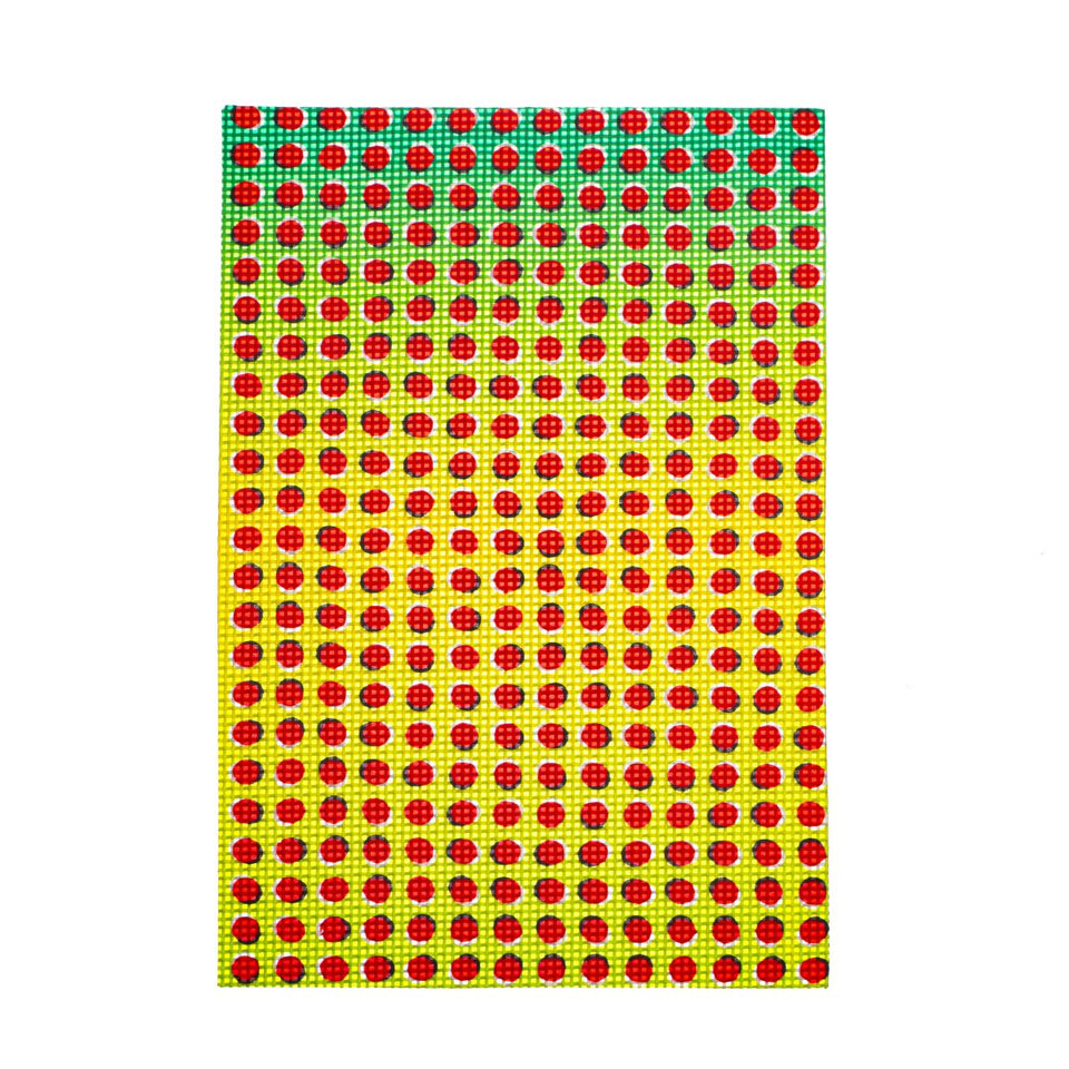PUCKER ROLLIN BUDZ 5x8 Dots Smoking Dab Mat