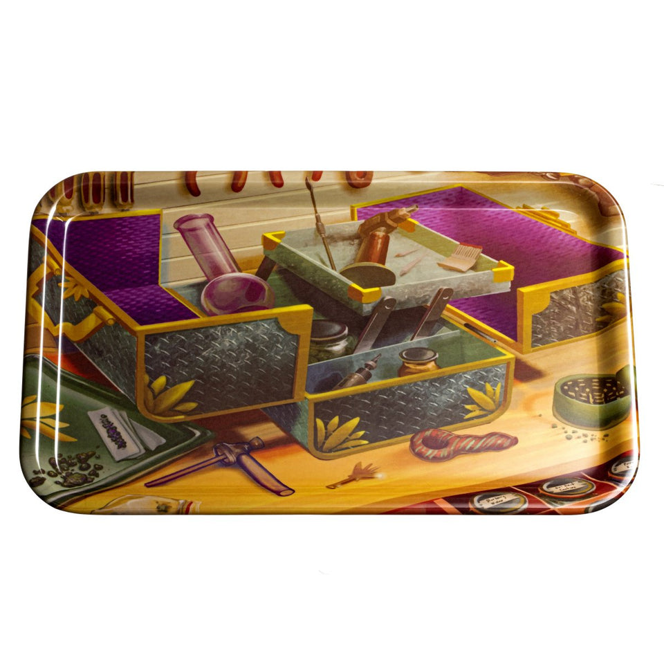 PUCKER ROLLIN BUDZ Toolbox Rolling Tray