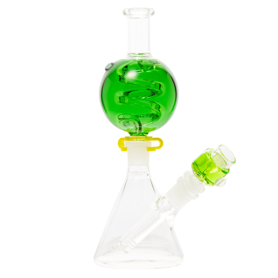 PUCKER Goblet Freeze Smoking Water Pipe Bong Glycerin-filled