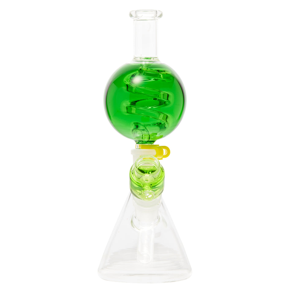 PUCKER Goblet Freeze Smoking Water Pipe Bong Glycerin-filled