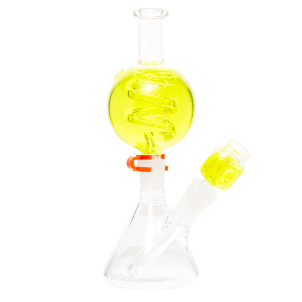 PUCKER Goblet Freeze Smoking Water Pipe Bong Glycerin-filled