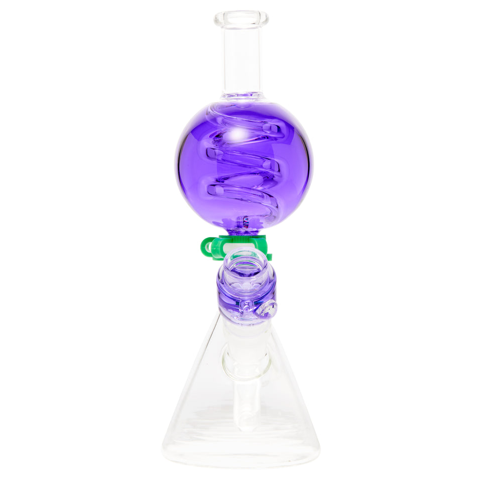 PUCKER Goblet Freeze Smoking Water Pipe Bong Glycerin-filled