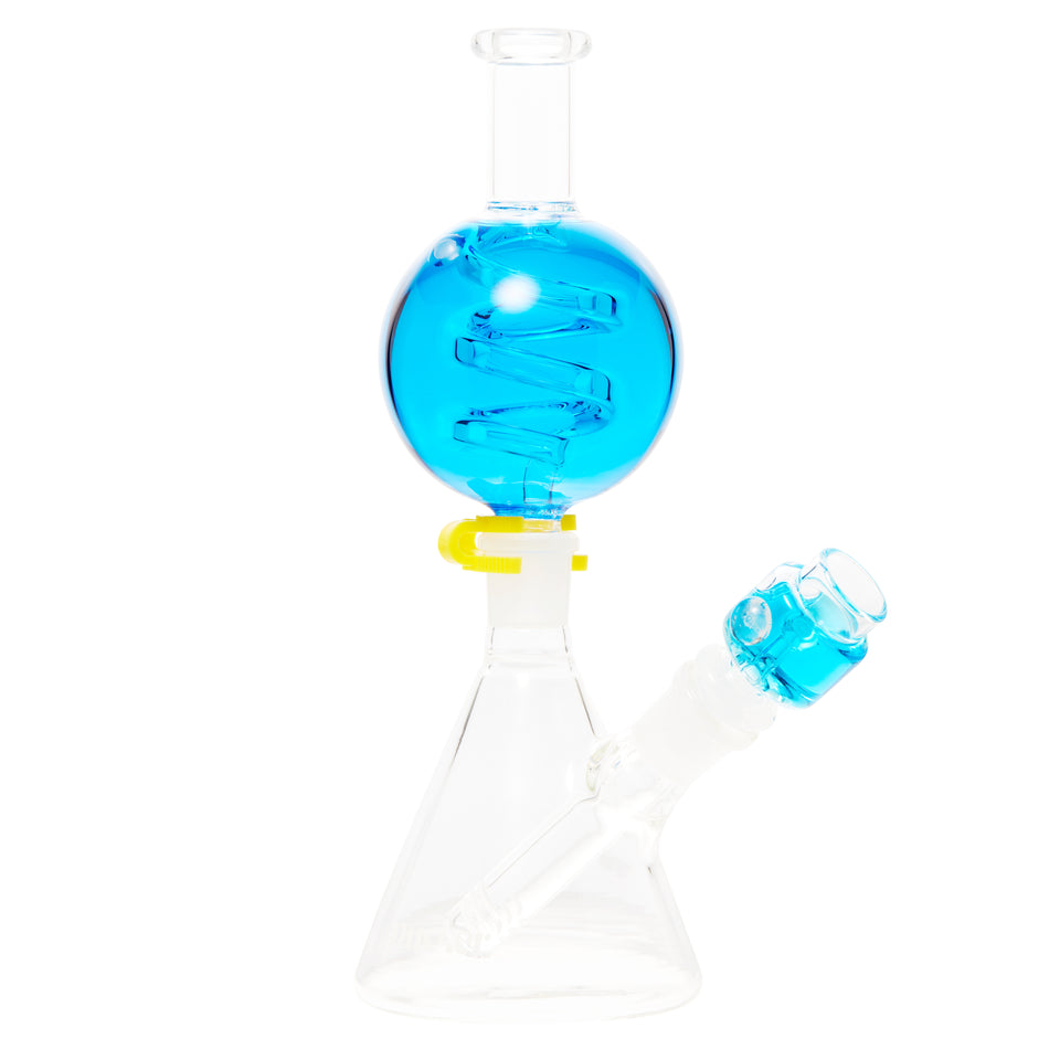 PUCKER Goblet Freeze Smoking Water Pipe Bong Glycerin-filled