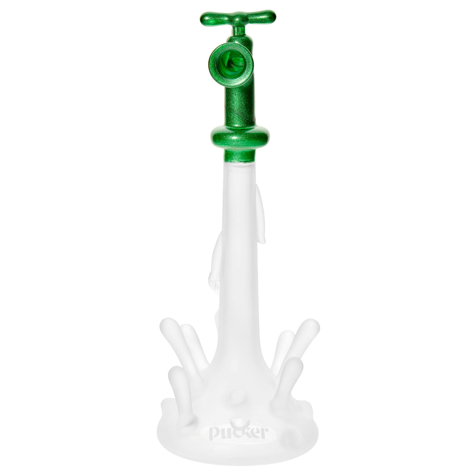 PUCKER Splash Water Smoking Bong Pipe7 mm glass