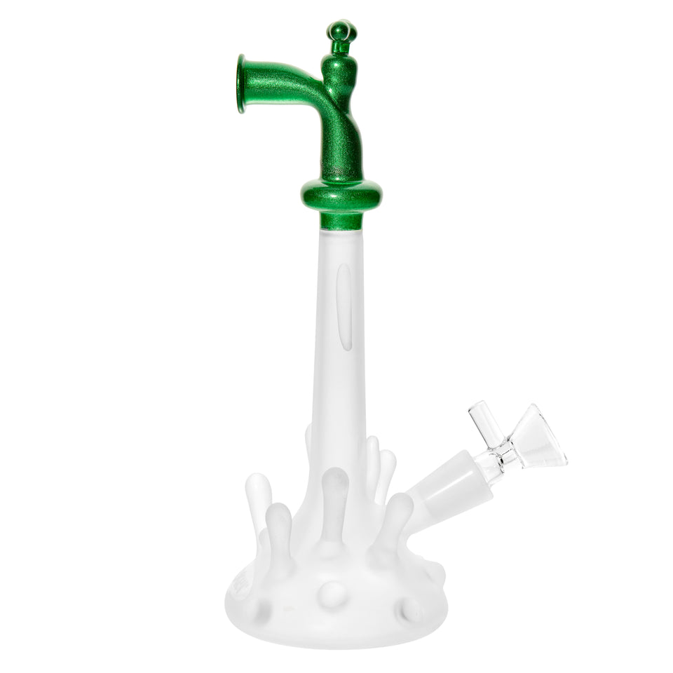PUCKER Splash Water Smoking Bong Pipe7 mm glass