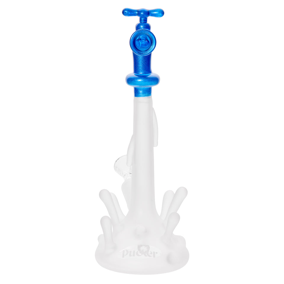 PUCKER Splash Water Smoking Bong Pipe7 mm glass