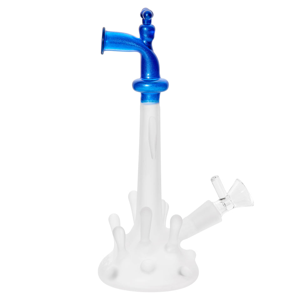 PUCKER Splash Water Smoking Bong Pipe7 mm glass