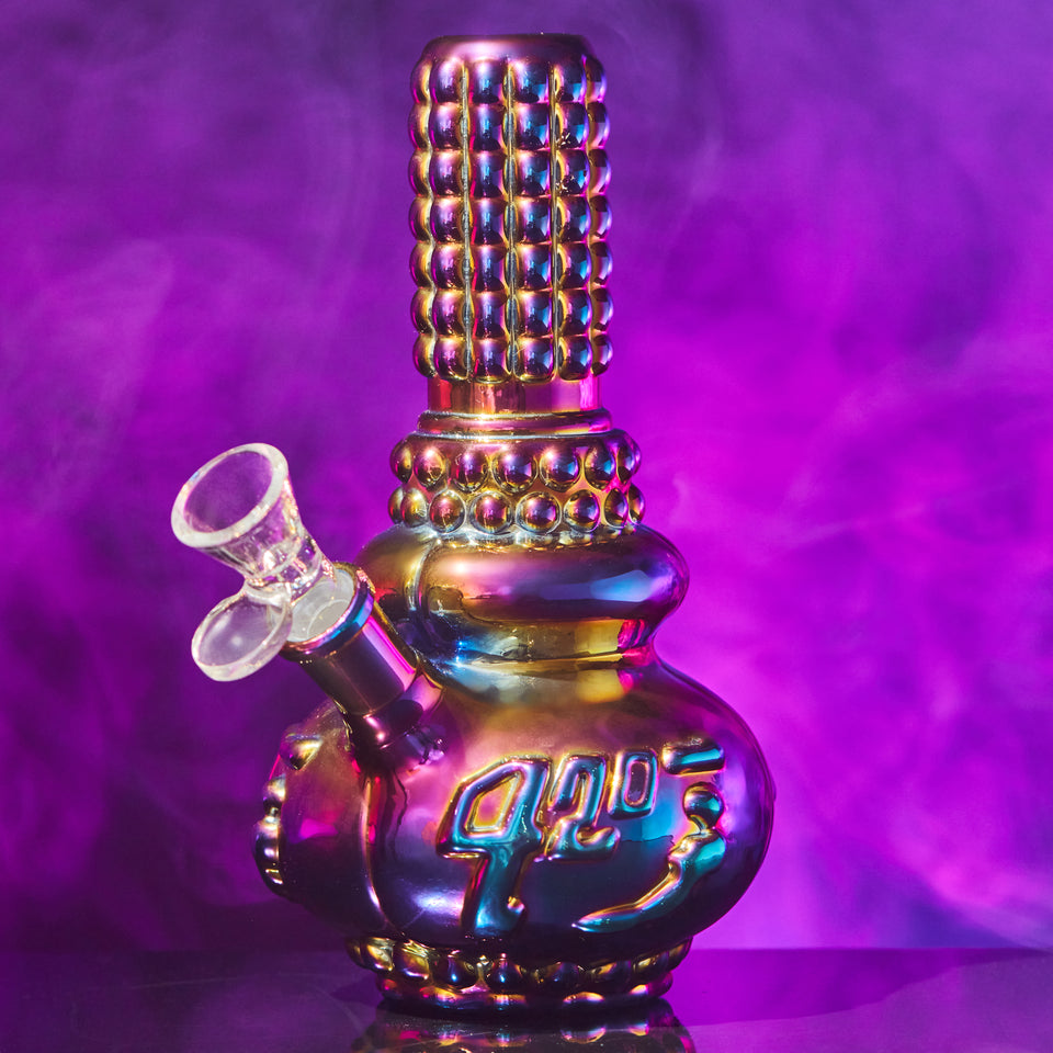 PUCKER Knurl Smoking Bong  Water Pipe