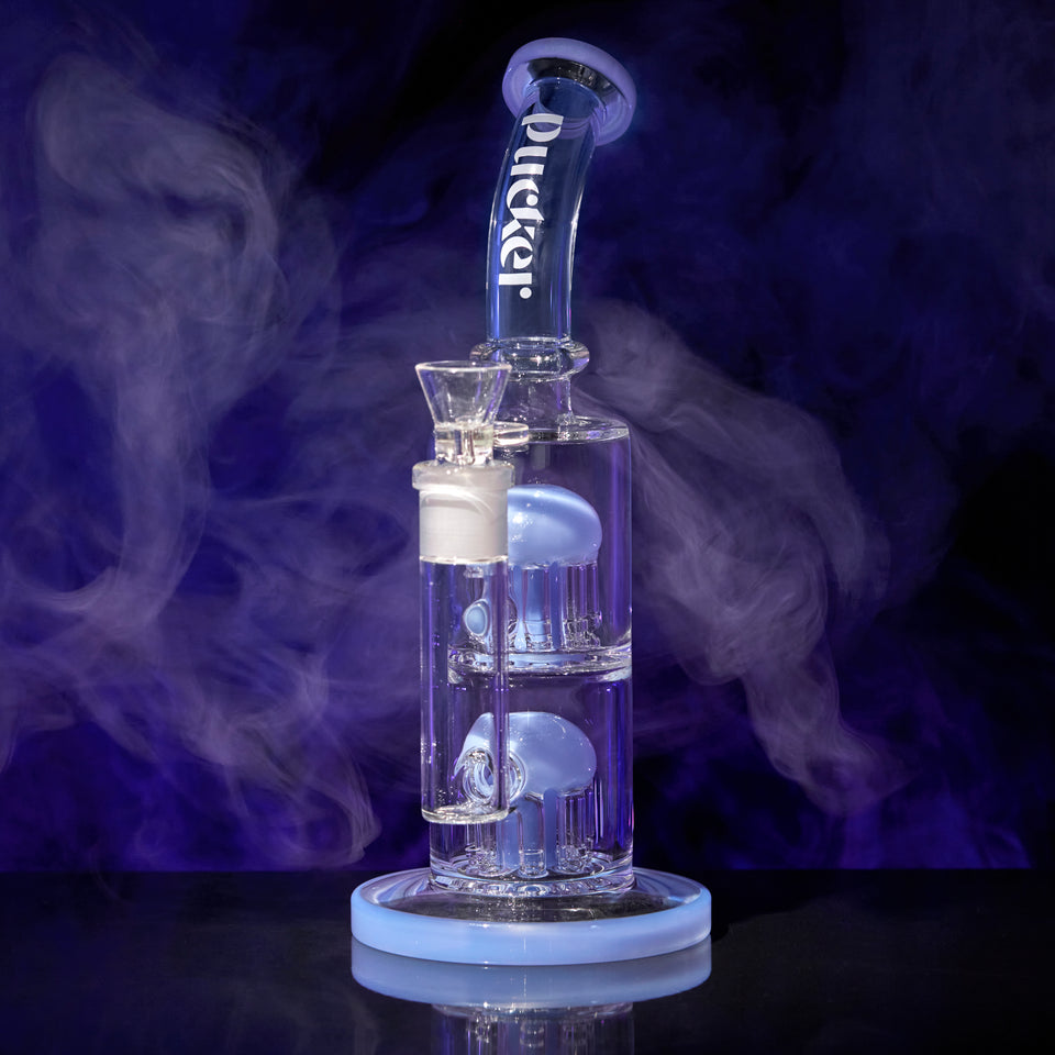 PUCKER Hydrozoa Water Smoking Dry Herb Pipe Bong