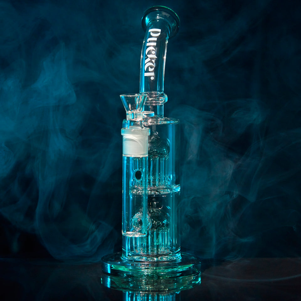 PUCKER Hydrozoa Water Smoking Dry Herb Pipe Bong