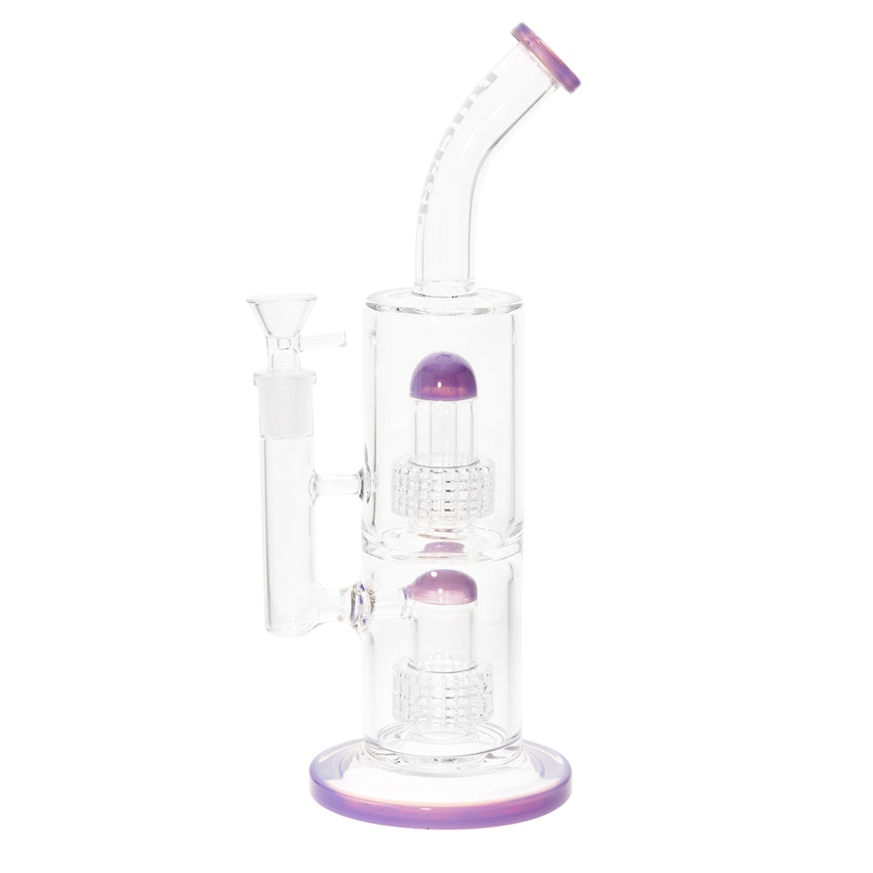 Pucker Nodule Water Smoking Dry Herb Pipe Bong
