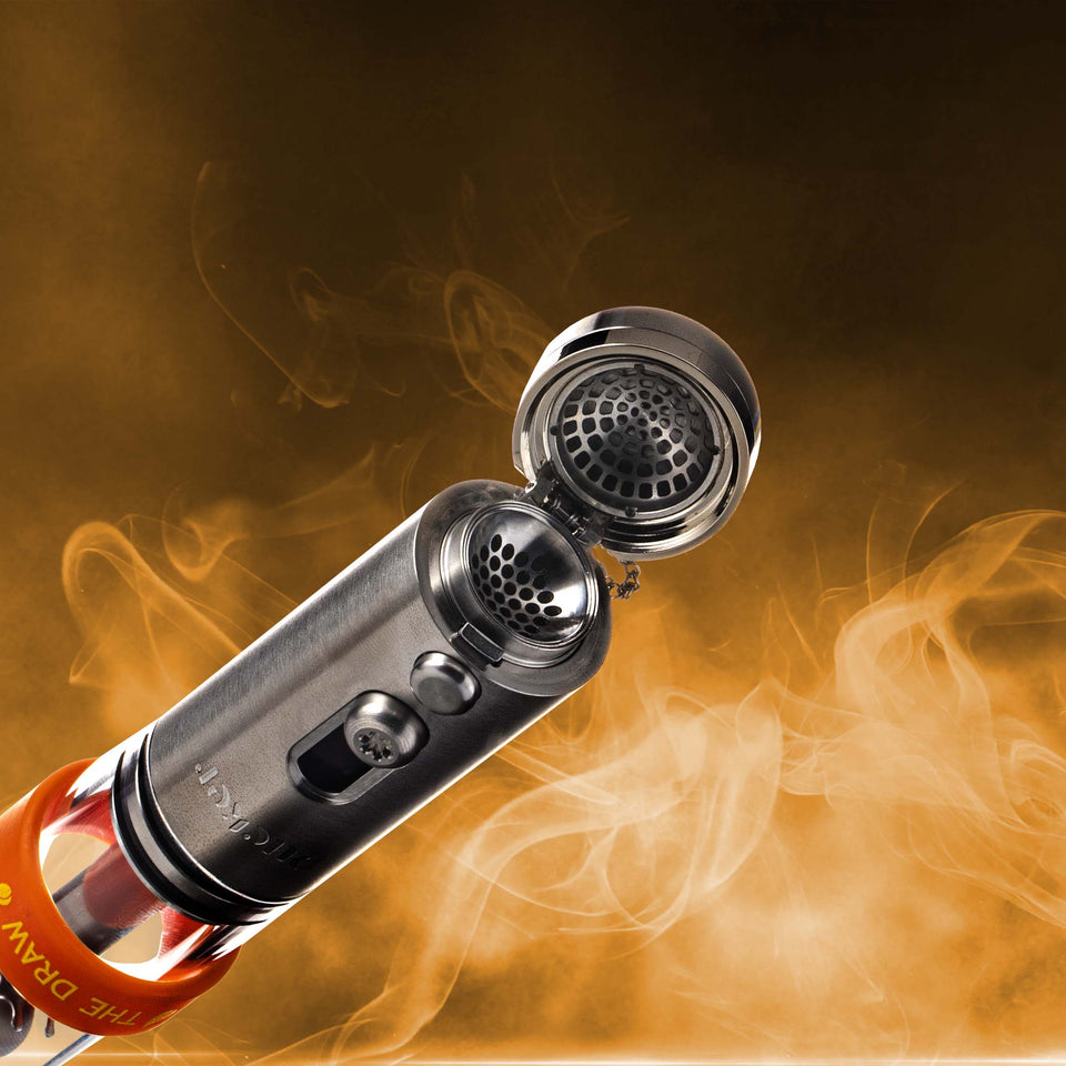 PUCKER The Draw Water Vaporizer Dry Herb Pipe