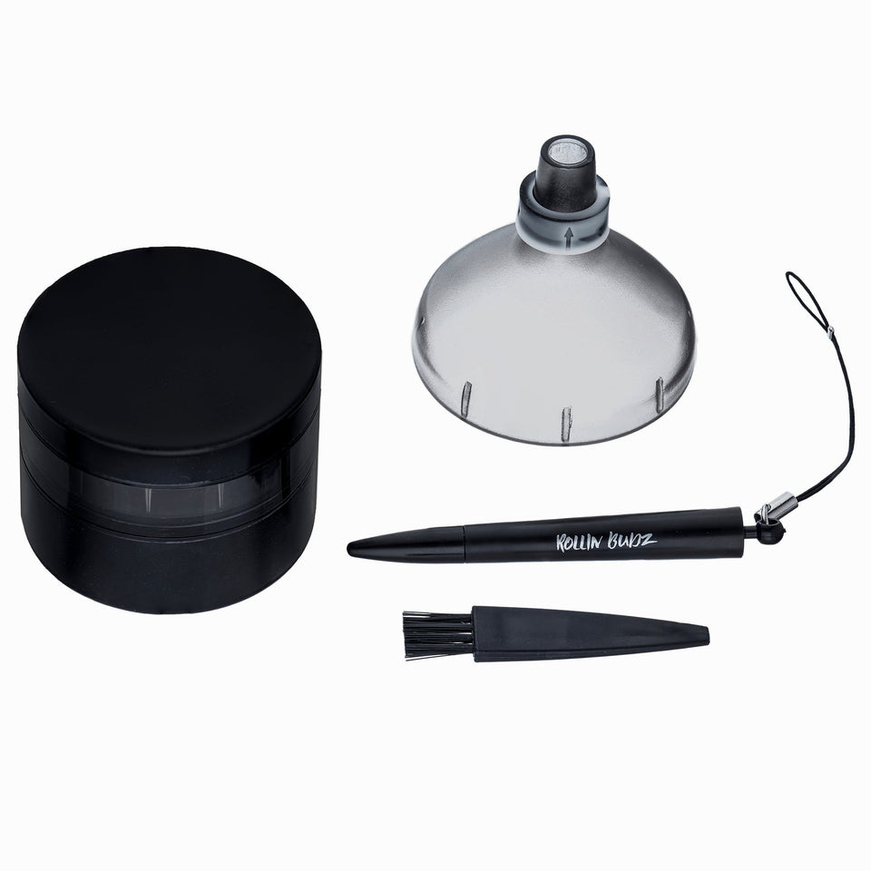 PUCKER ROLLIN BUDZ Grinder And Cone Maker Set