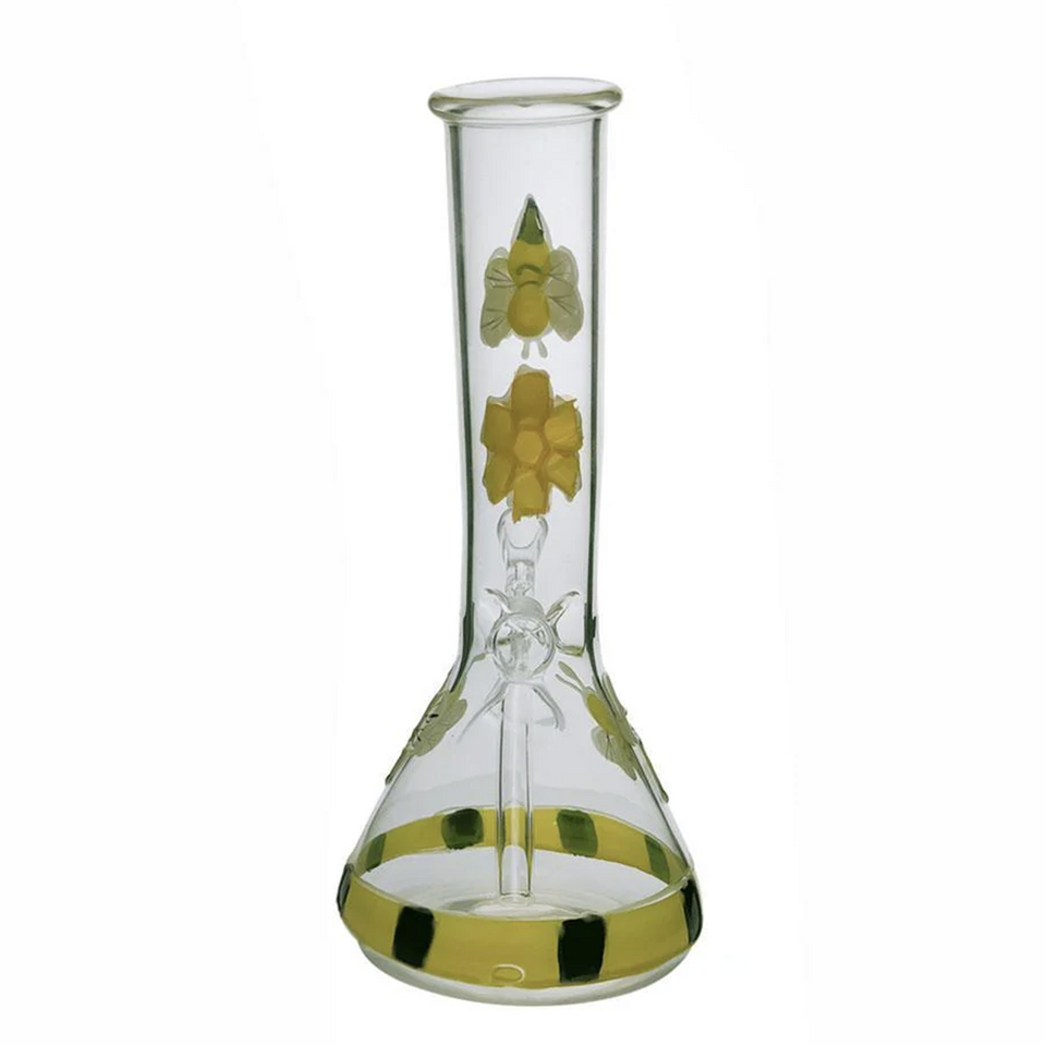 PUCKER ROLLIN BUDZ Glowing Bee Water Pipe