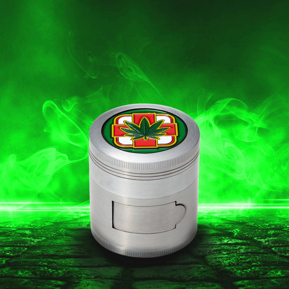 PUCKER GNASH Medical Cross Dry Herb Grinder