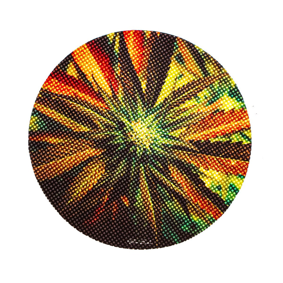 PUCKER ROLLIN BUDZ 5" Marijuana Flower Dab Mat