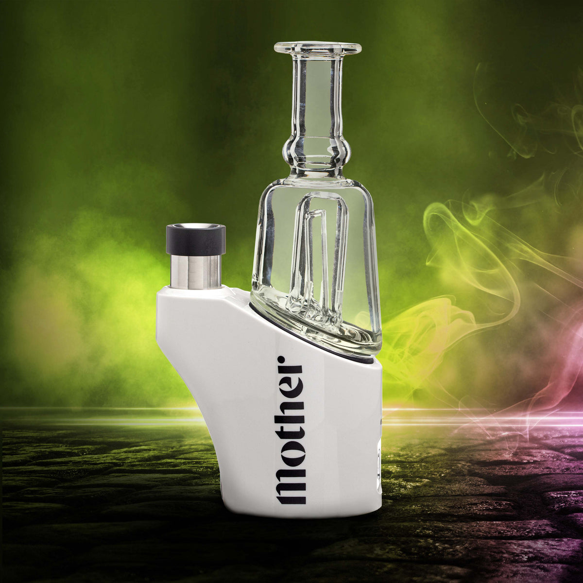 PUCKER Mother Pucker  Vaporizer Rated Best Dab Rig oil or wax optional add on dry herb